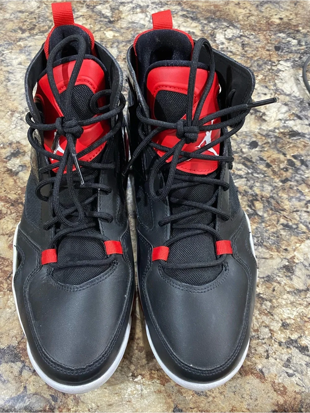 Men NIKE Air Jordan Flight Club 91' Black / Gym Red (DC7329 006) 8.5